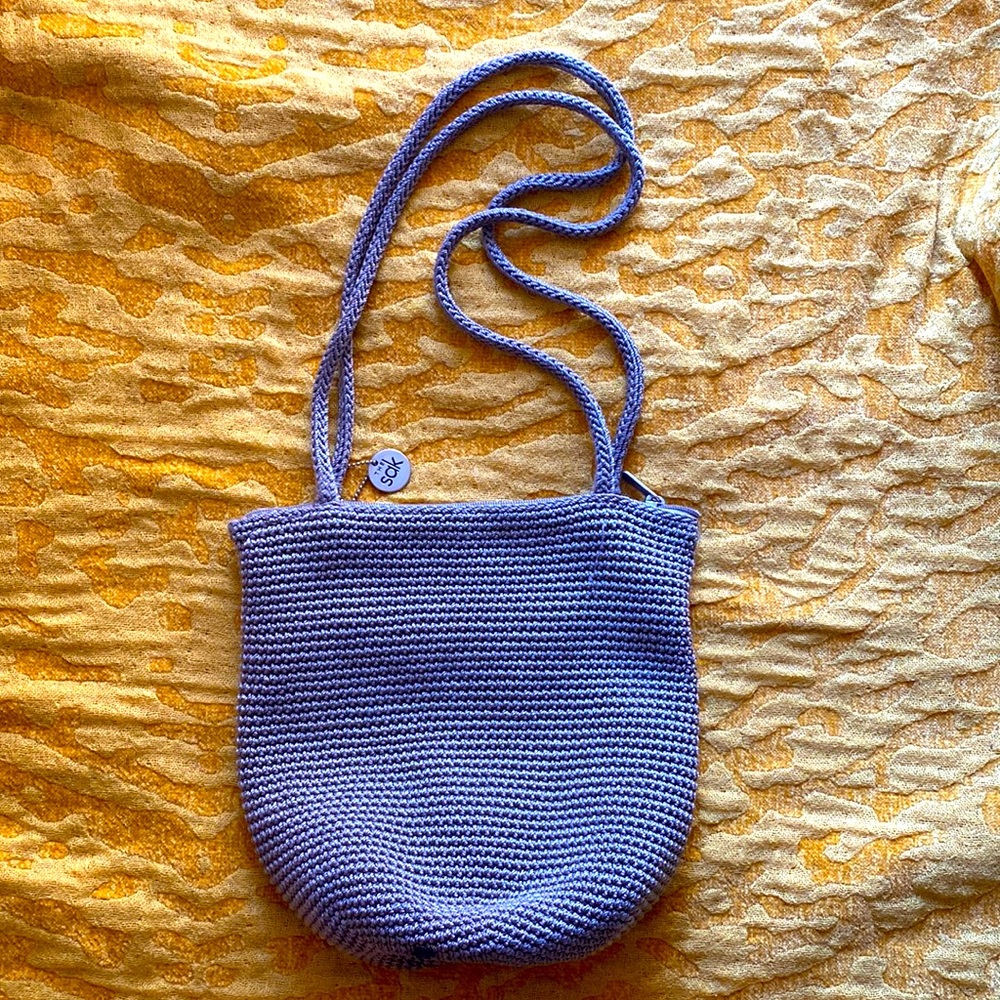 The Sak Woven Shoulder Bucket Bag